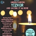 Understanding Yizkor and saying it at home
