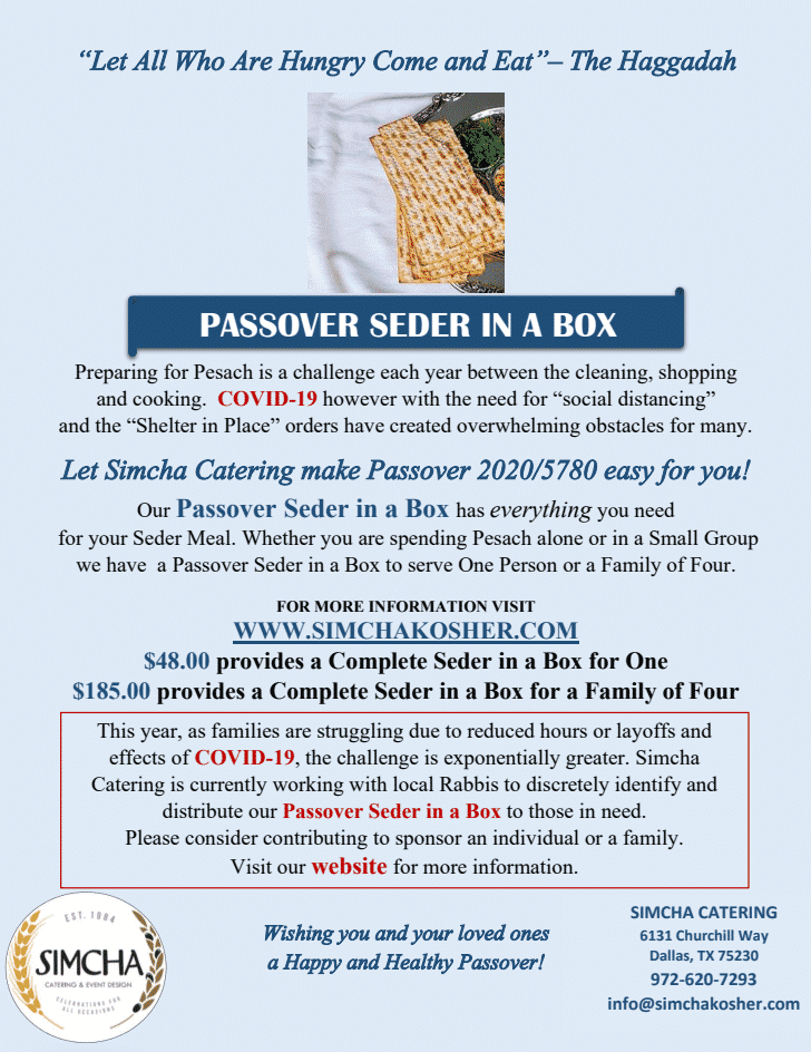 Passover Seder in a Box 1