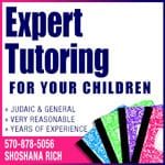Expert Tutoring by Shoshana Rich