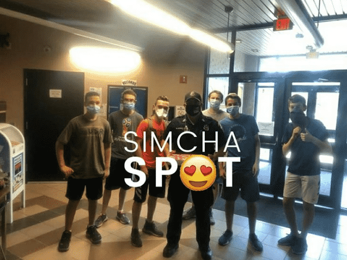 SimchaSpot Followers Take up Social Media Challenge, Thanking Police Officers for their Service 9