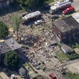 Explosion Levels Baltimore Homes; 1 Dead, 1 Trapped