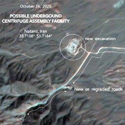 Satellite Photos Show Construction At Iran Nuclear Site