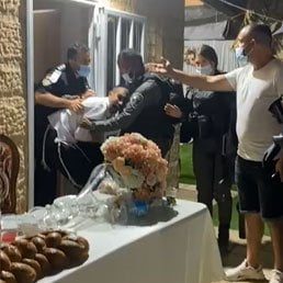 Video: Police Brutally Break Up Givat Ze’ev Private Wedding, 2 Injured
