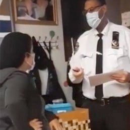 Video: Jewish Single Mom Preparing Paint Kits Issued Violation While Alone in Closed Red Zone Store