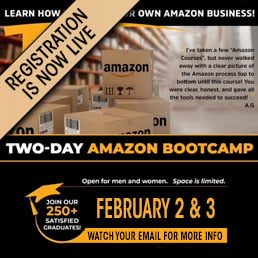 Amazon Bootcamp Registration is Now Live