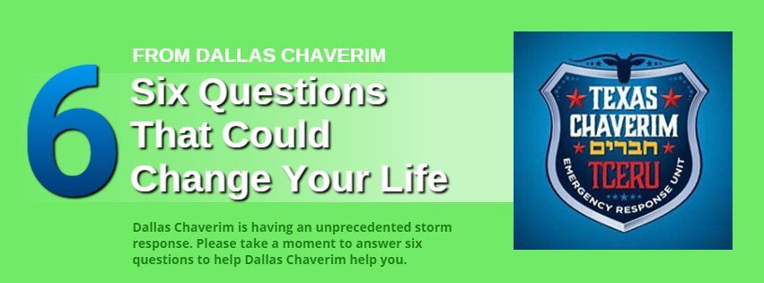 Six Questions from Dallas Chaverim that Could Change Your Life 1
