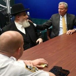 WATCH: NYC Mayor DeBlasio And NYPD Chief Visits Boro Park Following String Of Hate Crimes