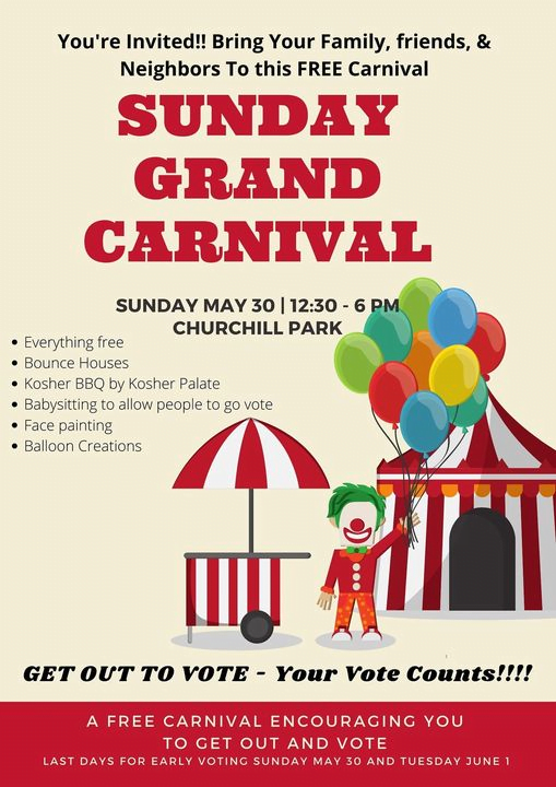Sunday, Get-Out-the-Vote Grand Carnival 1