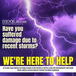 Have you suffered damage due to recent storms?