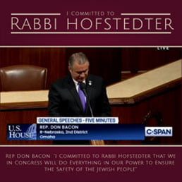 I Committed to Rabbi Hofstedter: Incredible Kiddush Hashem in Congress