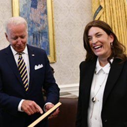 When President Biden Heard Rivlin’s Aide Rivka Ravitz Is Mother Of 12, He Bowed Down To Her