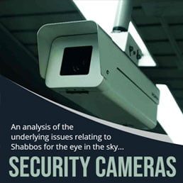 An Analysis of the Underlying Issues Relating to Shabbos for the Eye in the Sky… Security Cameras