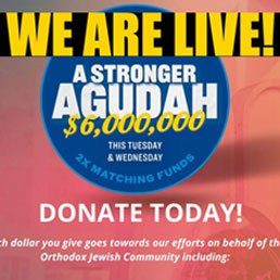 Amazing! We Reached 50% Nationally. 72% in Dallas. Join the Dallas Community in Supporting a Stronger Agudah.
