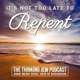 The Thinking Jew Podcast: Ep. 44 It’s Not Too Late To Repent. By Rabbi Moshe Segal