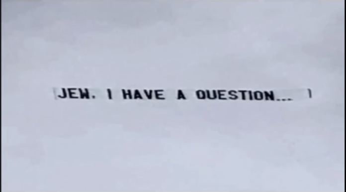 An Aerial Banner Said ‘Jew, I Have A Question.’ It Turned Out To Be . . . 1