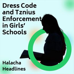 Halacha Headlines: Dress Code and Tznius Enforcement in Girls’ Schools.