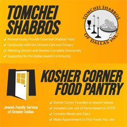 Here To Help: Tomchei Shabbos & JFS Kosher Corner Food Pantry
