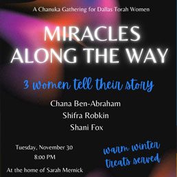 Miracles Along the Way: Three Women Tell Their Story