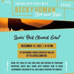 Tapping Into Tevet with Becky Udman – Love & Logic