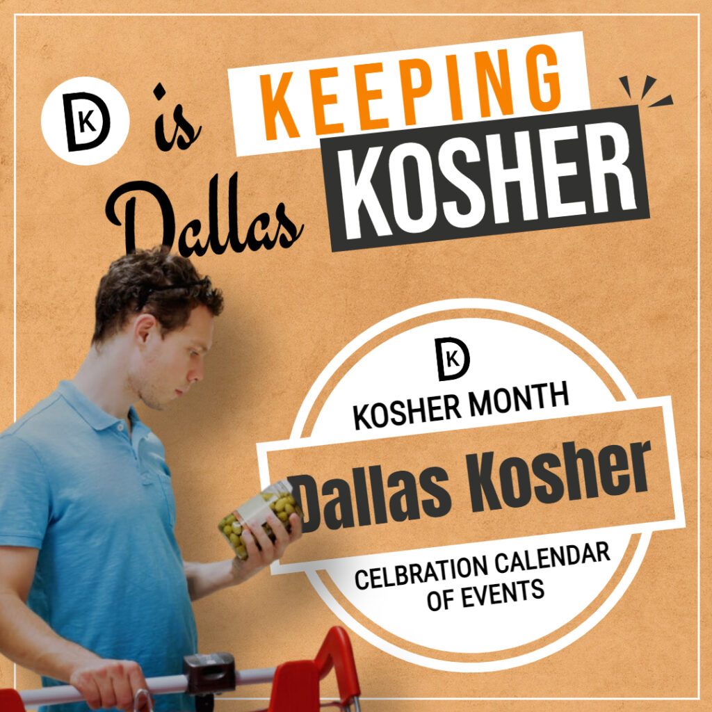 Kosher Month Celebration Calendar of Events
