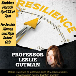 Resilience with Professor Leslie Gutman