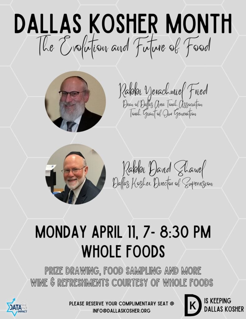 Dallas Kosher Month: The Evolution and Future of Food