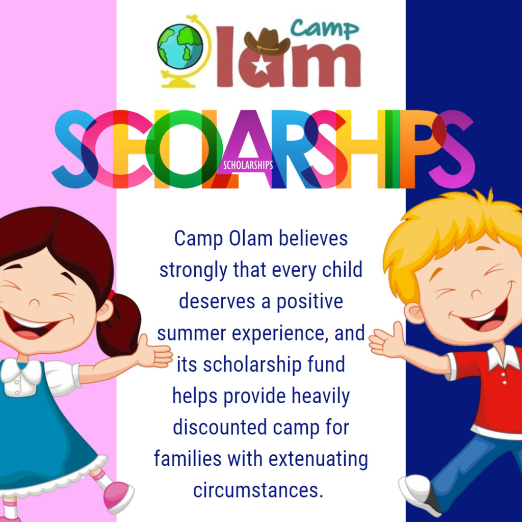 Camp Olam Scholarships