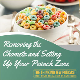 The Thinking Jew Podcast: Ep. 68 Removing Chametz And Setting Up Your Pesach Zone