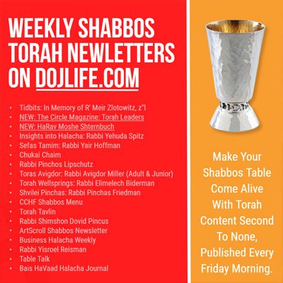 Torah Downloads: Shabbos Mikeitz 5783
