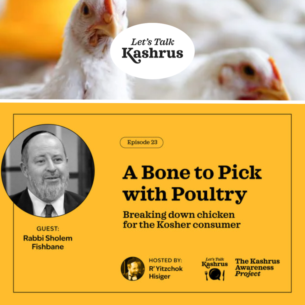 Watch: Let's Talk Kashrus: A Bone to Pick with Poultry