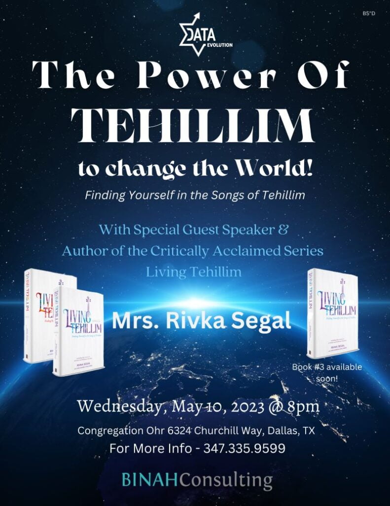 The Power of Tehillim to Change the World