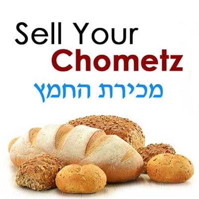 Appoint the Rabbi as Your Agent to Sell Your Chometz