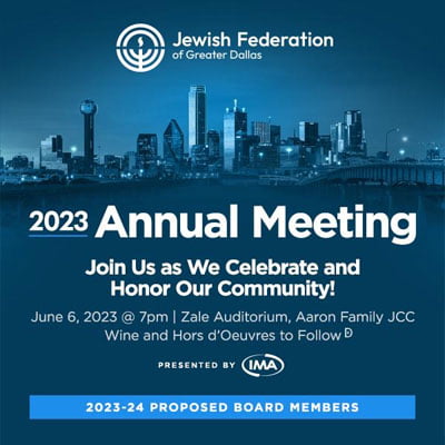 JFGD 2023 Annual Meeting