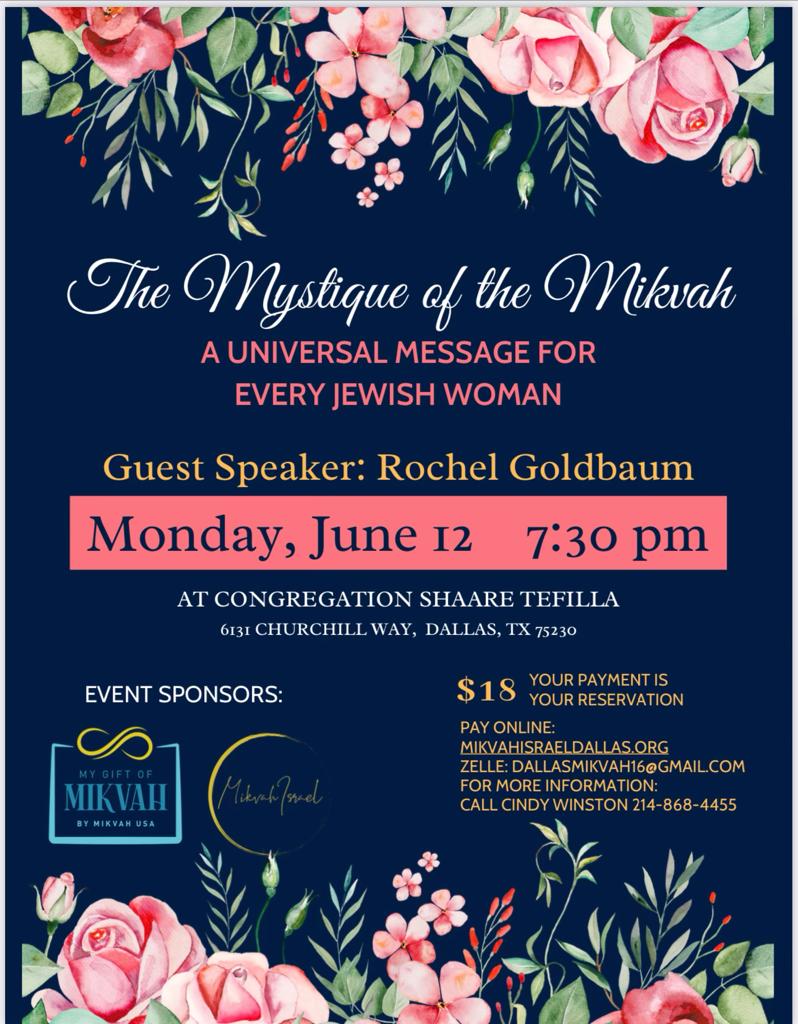 The Mystique of the Mikvah: A Universal Message for Every Jewish Woman