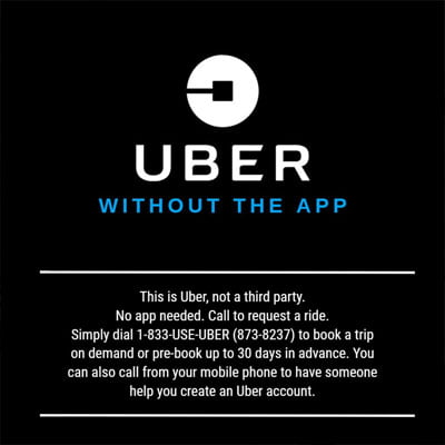 Uber Without the App