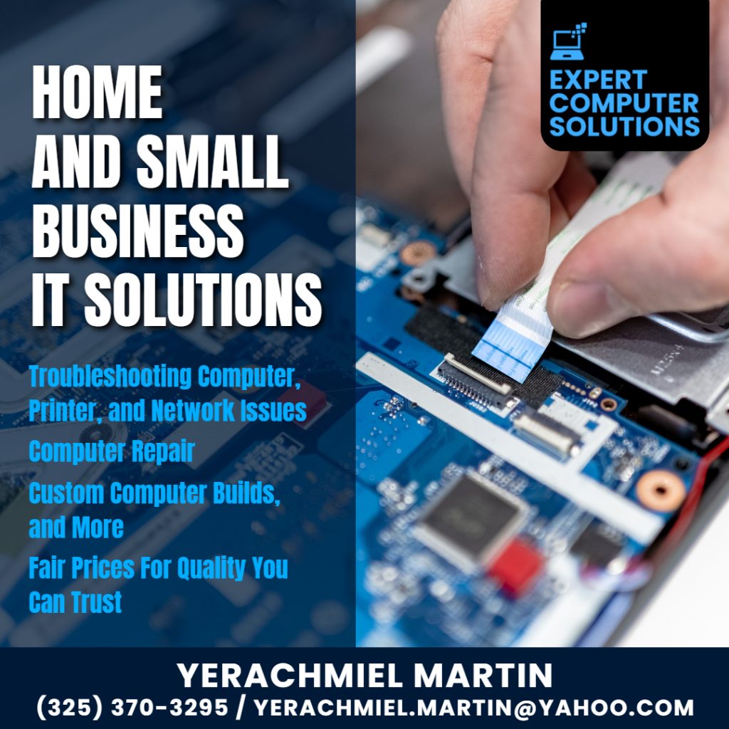 Home and Small Business IT Solutions 1