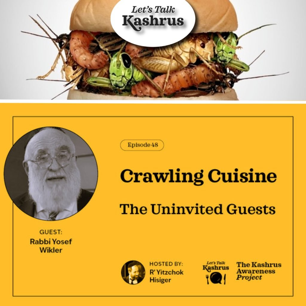 Crawling Cuisine: The Uninvited Guests - Let's Talk Kashrus 1