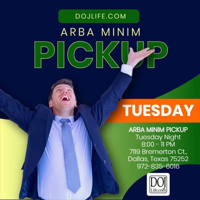 Arba Minim Pickup: Tuesday, Sept 26, 8 – 11 PM