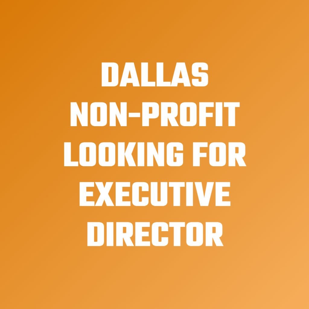 WANTED: Executive Director, Dallas Kosher 1