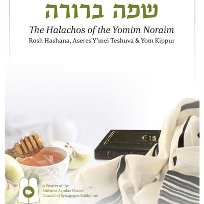 The Halachos of Rosh Hashana, Aseres Y’mei Teshuva, and Yom Kippur
