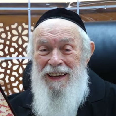 Amazing 13-minute video from HaRav Yitzchok Zilberstein, shlit”a that will power you through the new year!