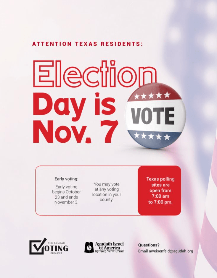 Texas: Election day!