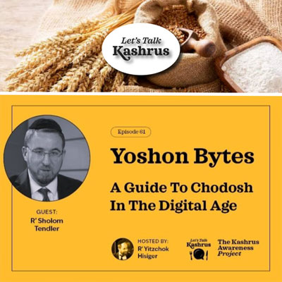 Yoshon Bytes: A Guide to Chodosh in the Digital Age – Let’s Talk Kashrus