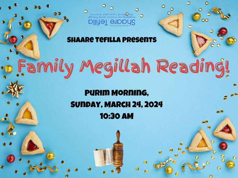 Family Megillah Reading!