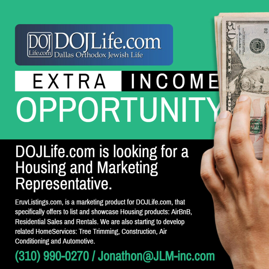 DOJLife.com Extra Income Opportunity: (310) 990-0270 / Jonathon@JLM-inc.com
