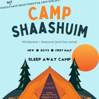 A Unique Opportunity in Boys, First Half, Sleepaway Camp
