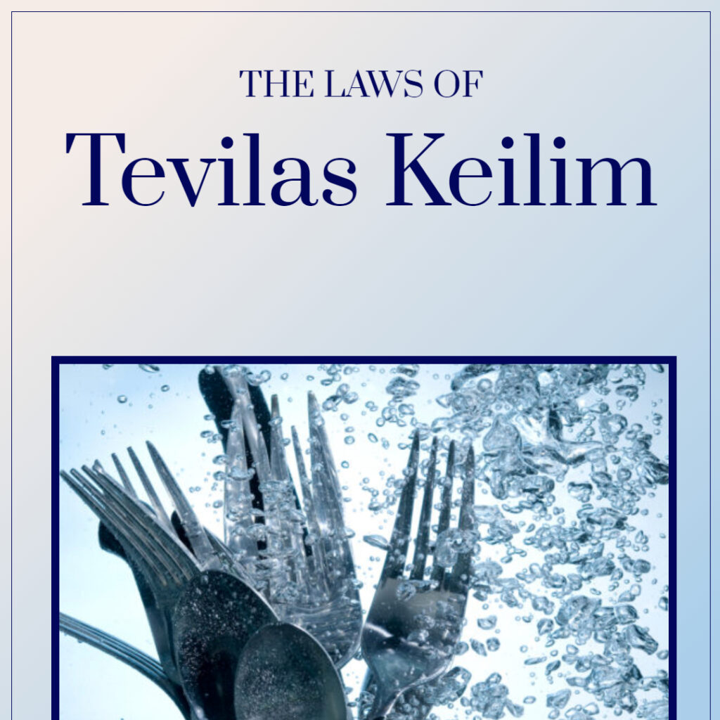 The Laws of Tevilas Keilim 1