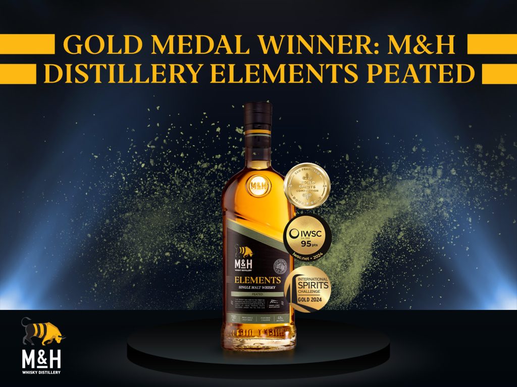 Israel's M&H Distillery Wins Triple Gold in 2024 Whisky Competitions!
