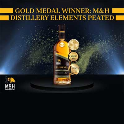 M&H Distillery’s Elements Peated Wins Triple Gold in 2024 Whisky Competitions